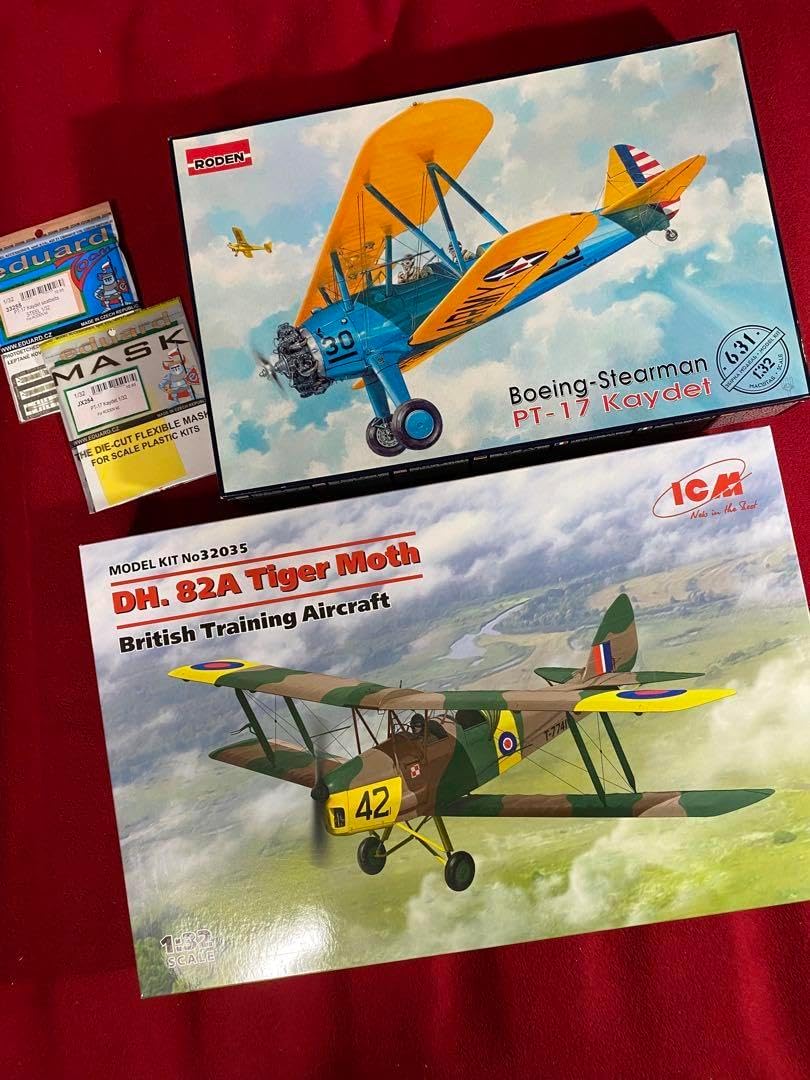 ローデン1/32 PT-17 & ICM1/32 DH.82 全2個セット ローデン1/32 PT-17 & ICM1/32 DH.82 全2個セット Amazon |